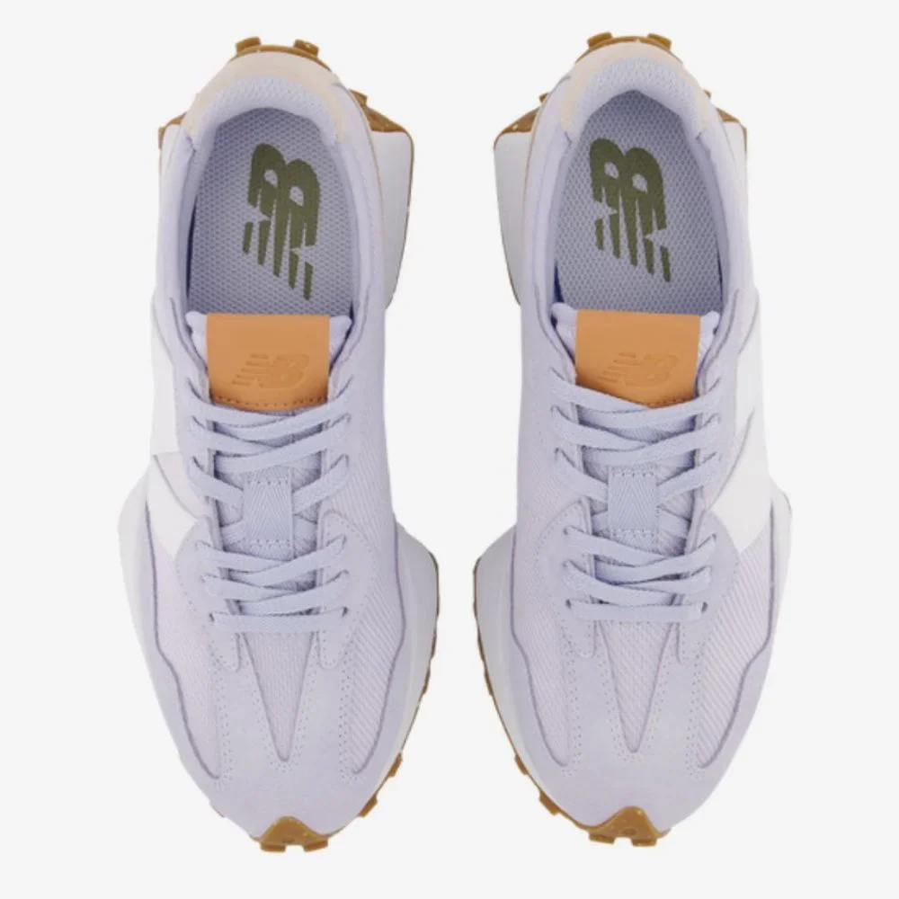 NEW New Balance 327 Lavender Sneakers Shoes Light Purple White various sizes - Picture 7 of 13